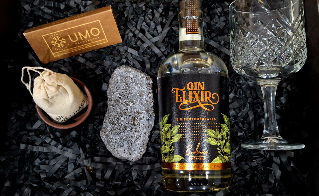Regalos Memorables: Gin Elixir & Kit Volcán Canelo